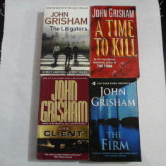 JOHN GRISHAM - THE FIRM / THE CLIENT / THE LITIGATORS / A TIME TO KILL