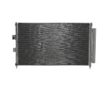 Condensator climatizare Honda Civic Sedan/Coupe, 01.2005, motor 1.3, 61 kw benzina/electric, cutie CVT, full aluminiu brazat, 675x380x16 mm, cu