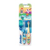 Set de 2 periute de dinti pentru copii, 3-5 ani, Jordan
