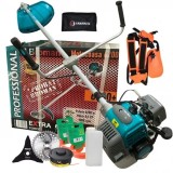 Cumpara ieftin Motocoasa Broman 6200+, 7 Accesorii, 8.3 CP, 5200 CC, 9000 RPM, 6200W, cu motor in 2 timpi