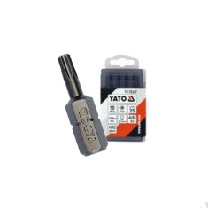 YATO Set 10 biti Torx T15 25mm 1/4 8.4Nm