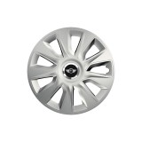 Set 4 capace roti Cu Inel Cromat Stratos R16 Compatibil Cu Mini