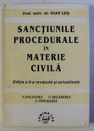 Sanctiunile procedurale in materie civila - Ioan Les foto