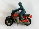 bnk jc Romania - figurine de plastic - motocicleta cu motociclist