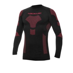 Bluza termica Adrenaline Frost, negru/rosu, marime XL