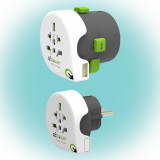 Adaptor calatorii Qdapter 360 +USB AUSTRALIA CHINA IT UK CH BRAZIL USA EURO 2.100130, Generic