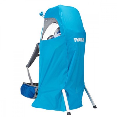 Husa de protectie ploaie pentru rucsacuri transport copii, Thule, Sapling Child Carrier, Albastru foto