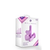 Set de 4 Dilatatoare Vaginale cu Baza Inima Blush Wellness