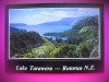 HOPCT 7015 LACUL TARAWERA-ROTORUA - NOUA ZEELANDA-OCEANIA-CIRCULATA, Necirculata, Printata