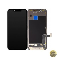 Display cu Touchscreen JK pentru Apple iPhone 13 mini cu Rama Versiune LCD In-Cell Negru foto