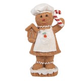 Cumpara ieftin Figurina Turta Dulce Bucatar polirasina multicolora 8x5x15 cm