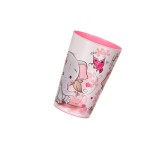 Pahar din plastic pentru copii, Elefant, Fete, gradinita, 340ml, ATU-089955
