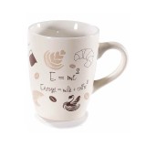 Cumpara ieftin Cana portelan multicolor in cutie cadou Coffee &Oslash; 8 cm x 10,5 H, 300 ml