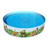 Piscina Bestway Dinosaur, rotunda, fara cadru, 183 x 38 cm, pentru copii