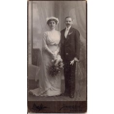 Fotografie de nunta din perioada interbelica