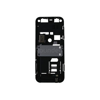 Nokia 6120c, 6121c Middlecover Black foto
