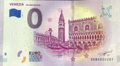 !!! 0 EURO SOUVENIR - ITALIA , VENETIA , PALAZZO DUCALE - 2019.1 - UNC foto