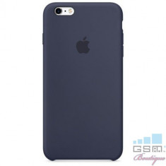 Husa iPhone 6 Plus Silicon Albastru Inchis foto