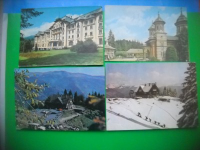 HOPCT LOT 3300 -4 CARTI POSTALE -SINAIA -JUD-PRAHOVA-NECIRCULATE foto