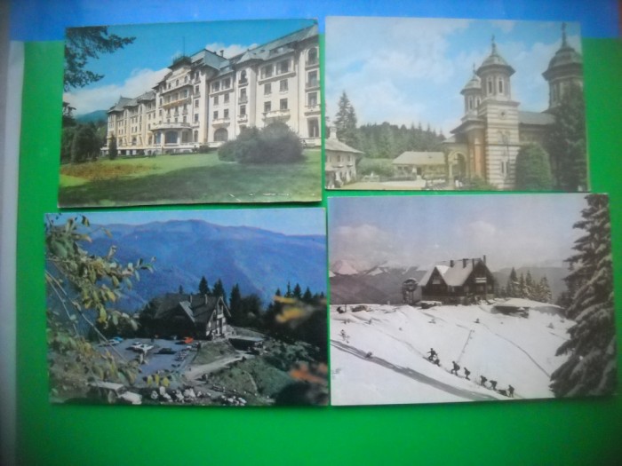 HOPCT LOT 3300 -4 CARTI POSTALE -SINAIA -JUD-PRAHOVA-NECIRCULATE
