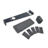 Kit Montaj Parchet/Gresie Leziter: Carlig Fixare, Bloc Opritor, 20 Pene - Montaj Profesional Fara Stres, Durabil