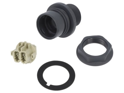 Conector fibră optică duplex multimod 2 pini foto