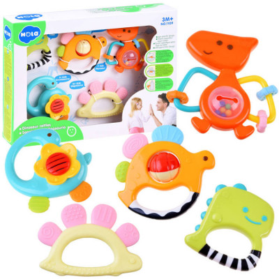 Set de 5 piese Rattles Dinosaur Teethers ZA3093 foto