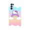 Husa compatibila cu Oppo A55, Viceversa, model Cloudy star Hello kitty, Silicon, TPU