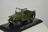 Macheta FIAT CAMPAGNOLA 1952 - DeAgostini Masini de Legenda, 1/43, noua., 1:43