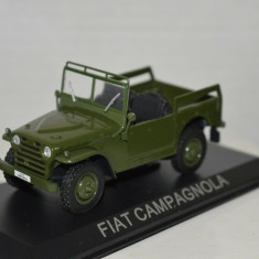 Macheta FIAT CAMPAGNOLA 1952 - DeAgostini Masini de Legenda, 1/43, noua.