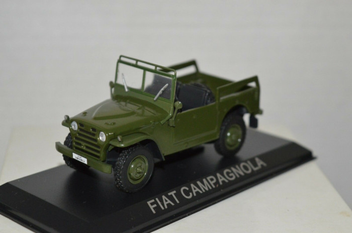 Macheta FIAT CAMPAGNOLA 1952 - DeAgostini Masini de Legenda, 1/43, noua.