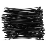 Benzi de strangere Topex 2.5 x 100 mm, set 100 bucati pentru cabluri