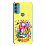 Husa compatibila cu Motorola Moto G71 5G Silicon Gel Tpu Model Adventure Time Poster