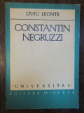 Liviu Leonte - Constantin Negruzzi