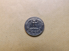 SUA 25 Centi / Quarter Dollar 1965 - MS 2 foto