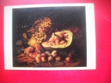 HOPCT 23611 FRUCTE -ABRAHAM BRUEGHEL 1631-1690 -- RUSIA --MUZEE - CP PICTURA --NECIRCULATAMUNTII