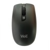 Mouse wireless Well MW105 negru