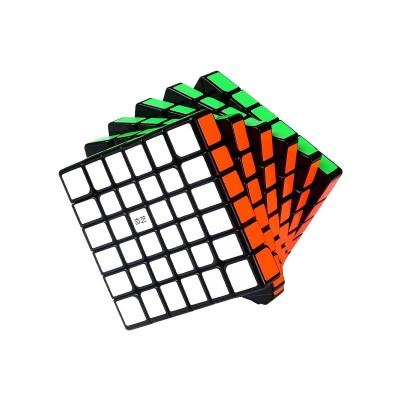 Cub Magic 6x6x6, QiYi QiFan W SpeedCube, Black, 466CUB-1 foto
