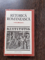 RETORICA ROMANEASCA, RESTITUTIO - EDITIE INGRIJITA DE MIRCEA FRINCULESCU foto