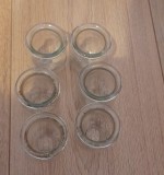 Set de ventuze traditionale din sticla groasa