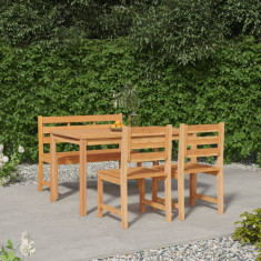 Set mobilier pentru gradina, 4 piese, lemn masiv de tec GartenMobel Dekor