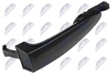 Maner usa exterior BMW X5 2006-, X6 2007-, X1 2009-, 3 2004-; partea dreapta, fata = spate, negru; 51217207566; NTY, aftermarket