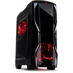 Carcasa Gaming Inter-Tech K1 Black, USB 3.0 foto