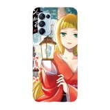 Husa compatibila cu Oppo A54 5G, Viceversa, model Volume 2 Manga DanMachi, Silicon, TPU, Transparent, Carcasa
