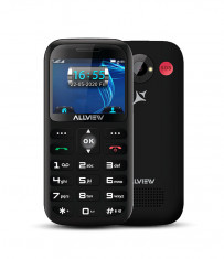 Telefon mobil Allview D3 Senior, Dual SIM, 3G, Negru foto
