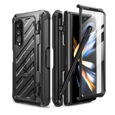 Husa pentru Samsung Galaxy Z Fold4 - Supcase Unicorn Beetle Pro - Black