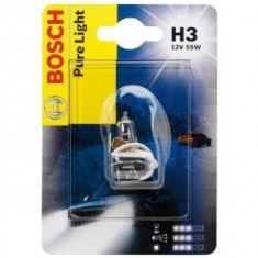 Bec auto Bosch H3 12V 55W, blister foto