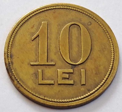 Jeton, 10 Lei Restaurantul Govora Calimanesti 10 lei G.V.T. foto