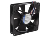 Ventilator axial DC 12V 119x119x25mm 168m3/h 43dBA cu bilă