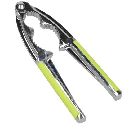 Spargator de nuci Springos, 15.5 x 4.5 cm, verde / argintiu foto